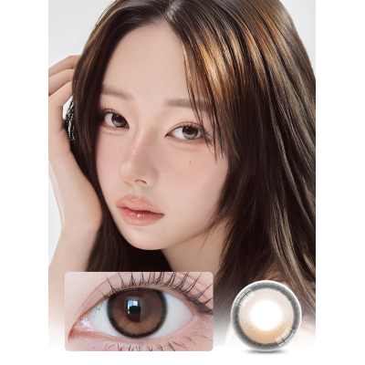 LensVery 1Month – Zero Turn Noowner Beige Brown 月拋 2片裝
